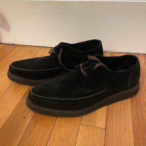AllSaints black suede shoes